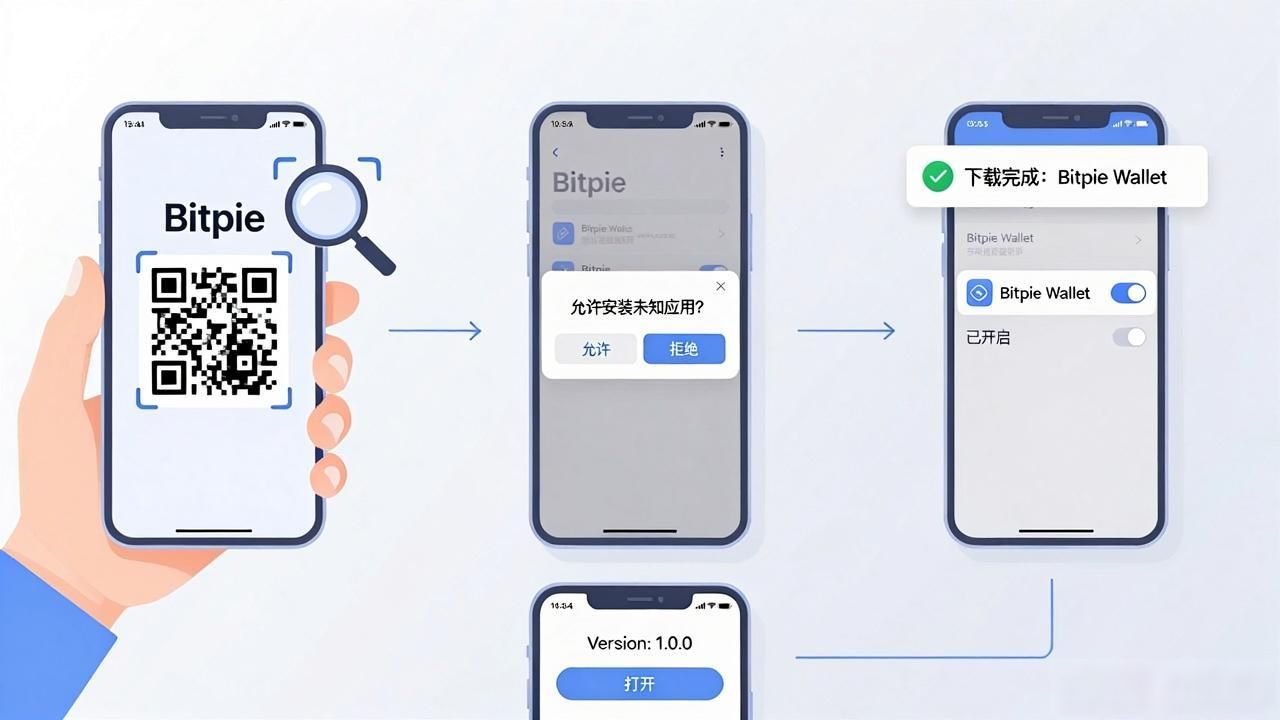Bitpie钱包下载安装全流程图解