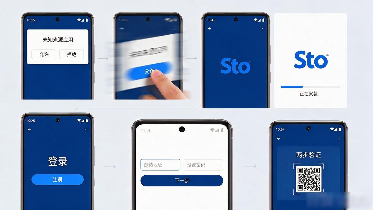 sto数字货币app下载入口在哪？亲测安装全流程