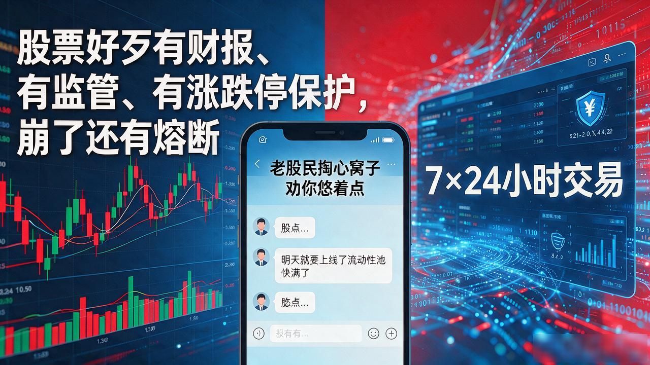 股票群里突然讲起数字货币，老股民掏心窝子劝你悠着点