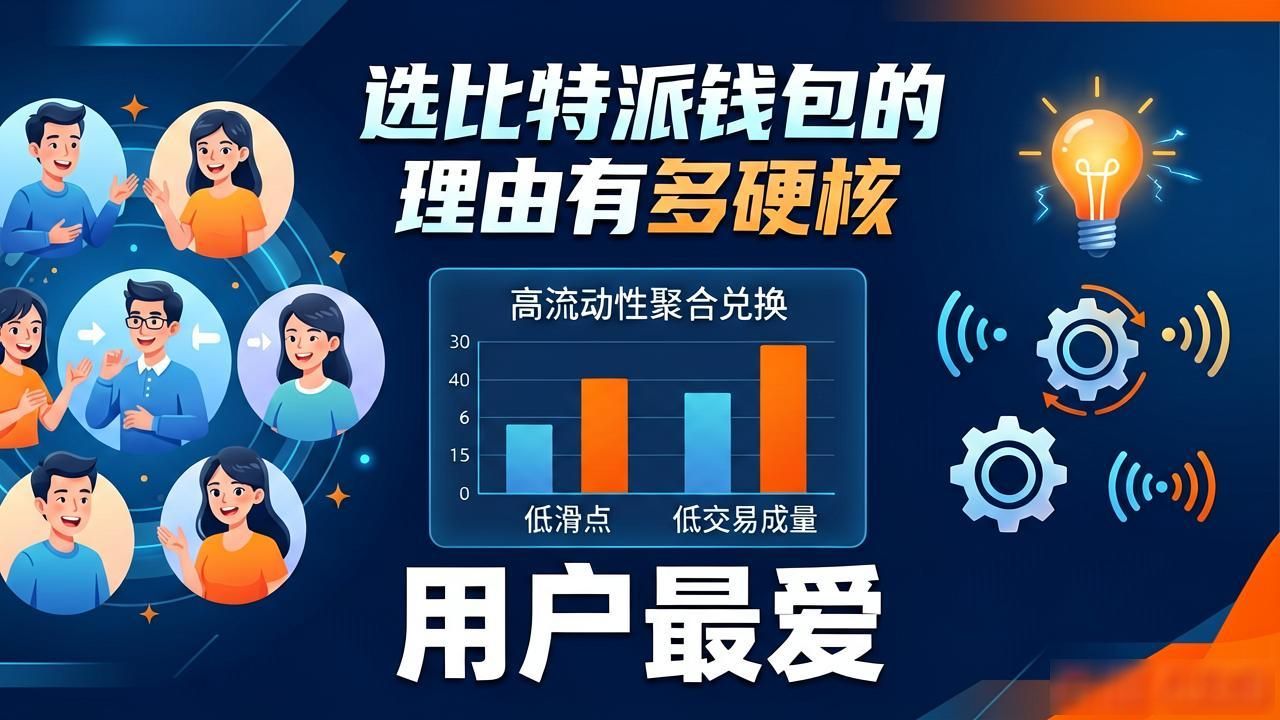 用户最爱：选比特派钱包的理由有多硬核