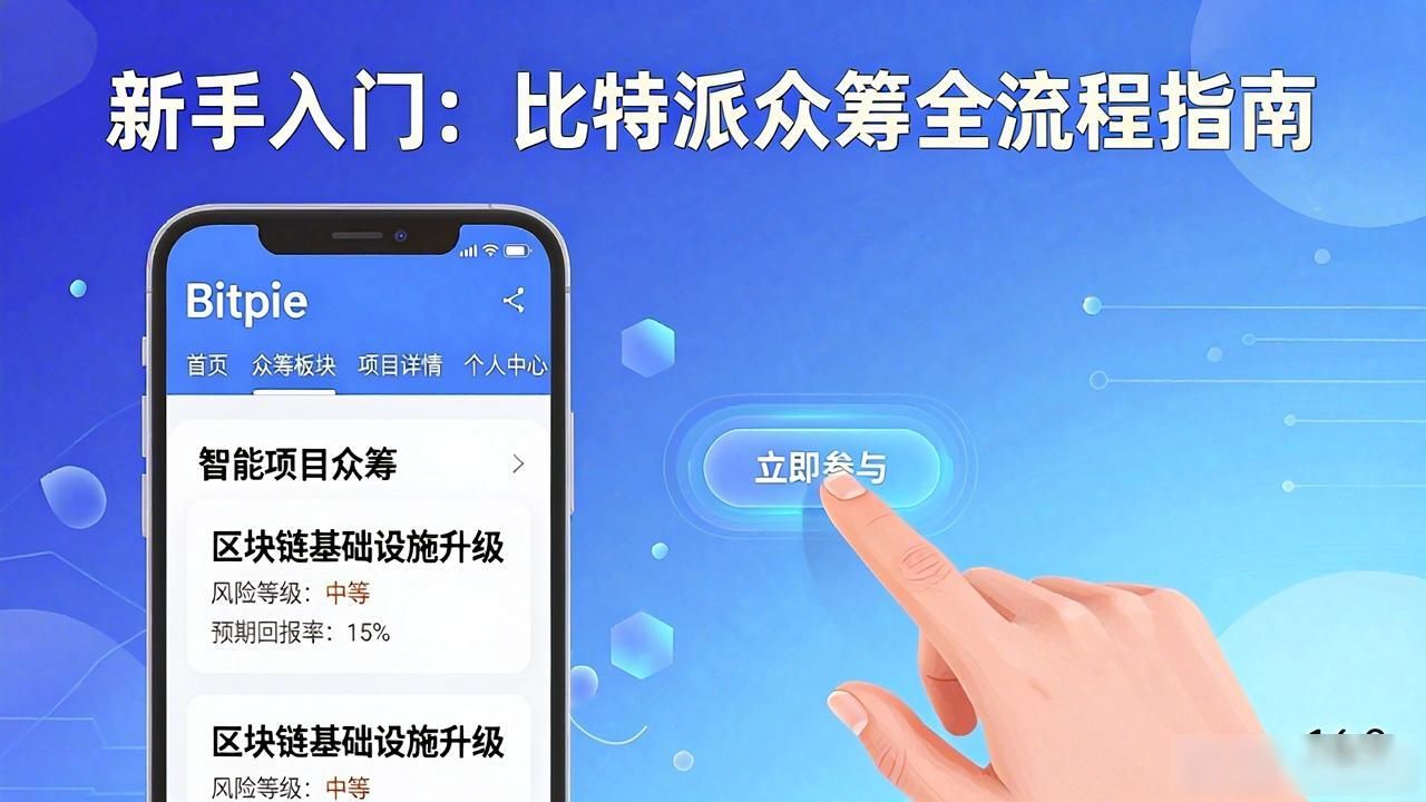 新手必看：比特派Bitpie众筹入门全解析