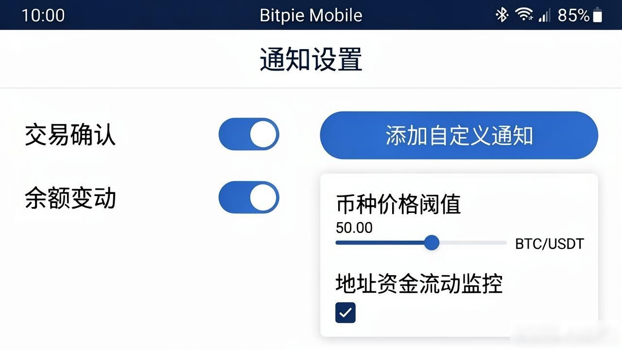 比特派新通知设置指南