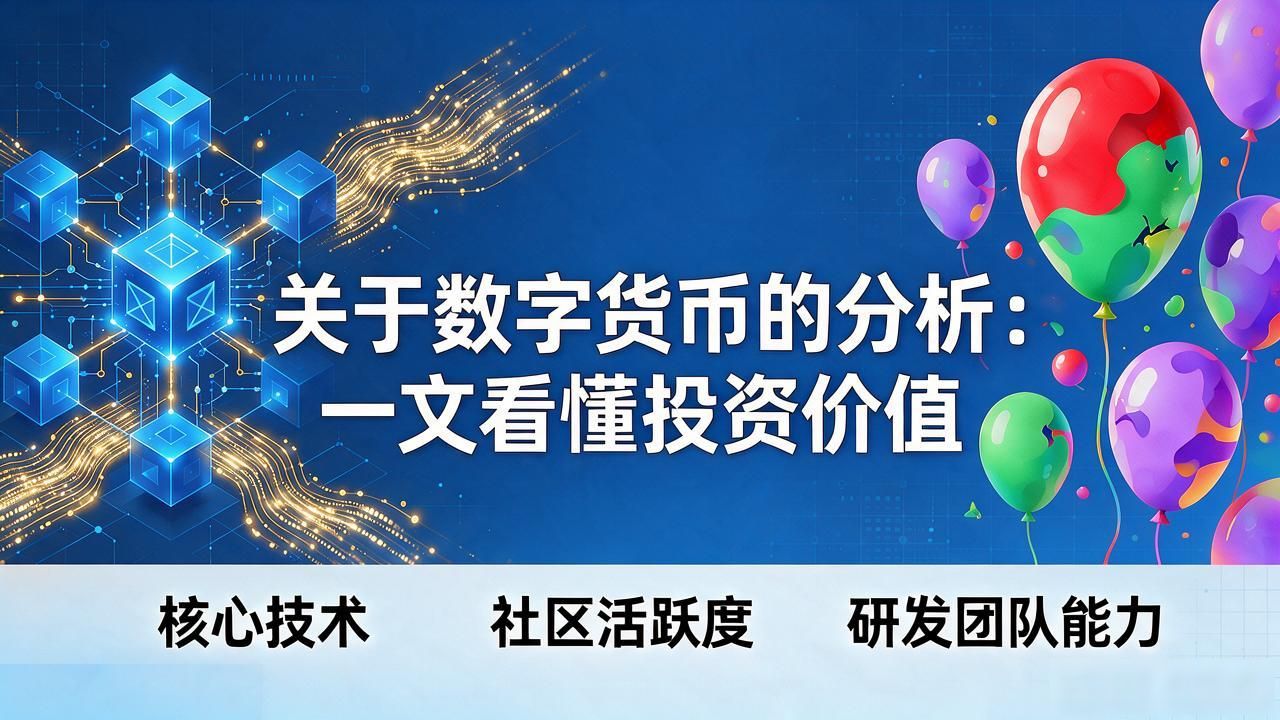 关于数字货币的分析：一文看懂投资价值