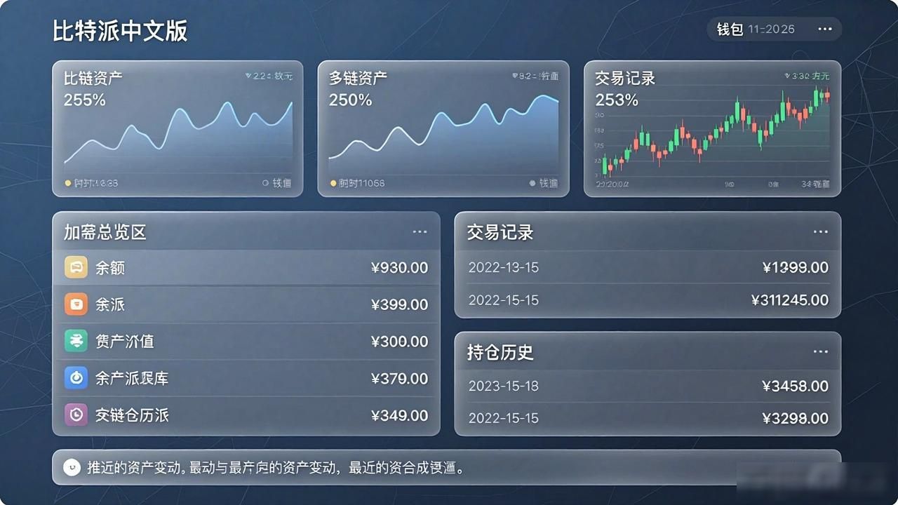 比特派中文版怎么用？一键整合多链资产信息
