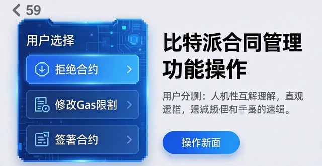 比特派正式版下载：合同管理功能三步搞定