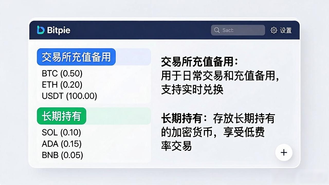 Bitpie钱包资产怎么分？两步搞定分类与标签管理