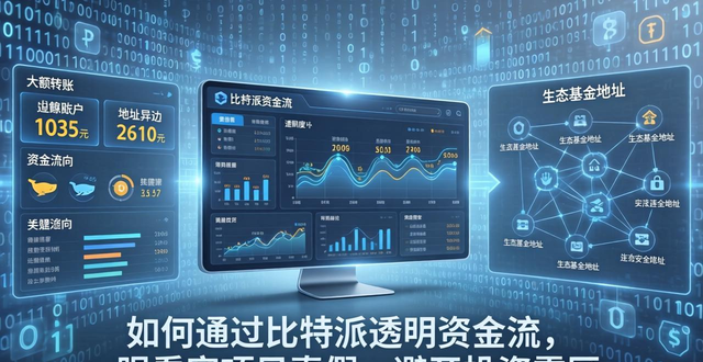 如何通过比特派透明资金流，一眼看穿项目真假，避开投资雷区