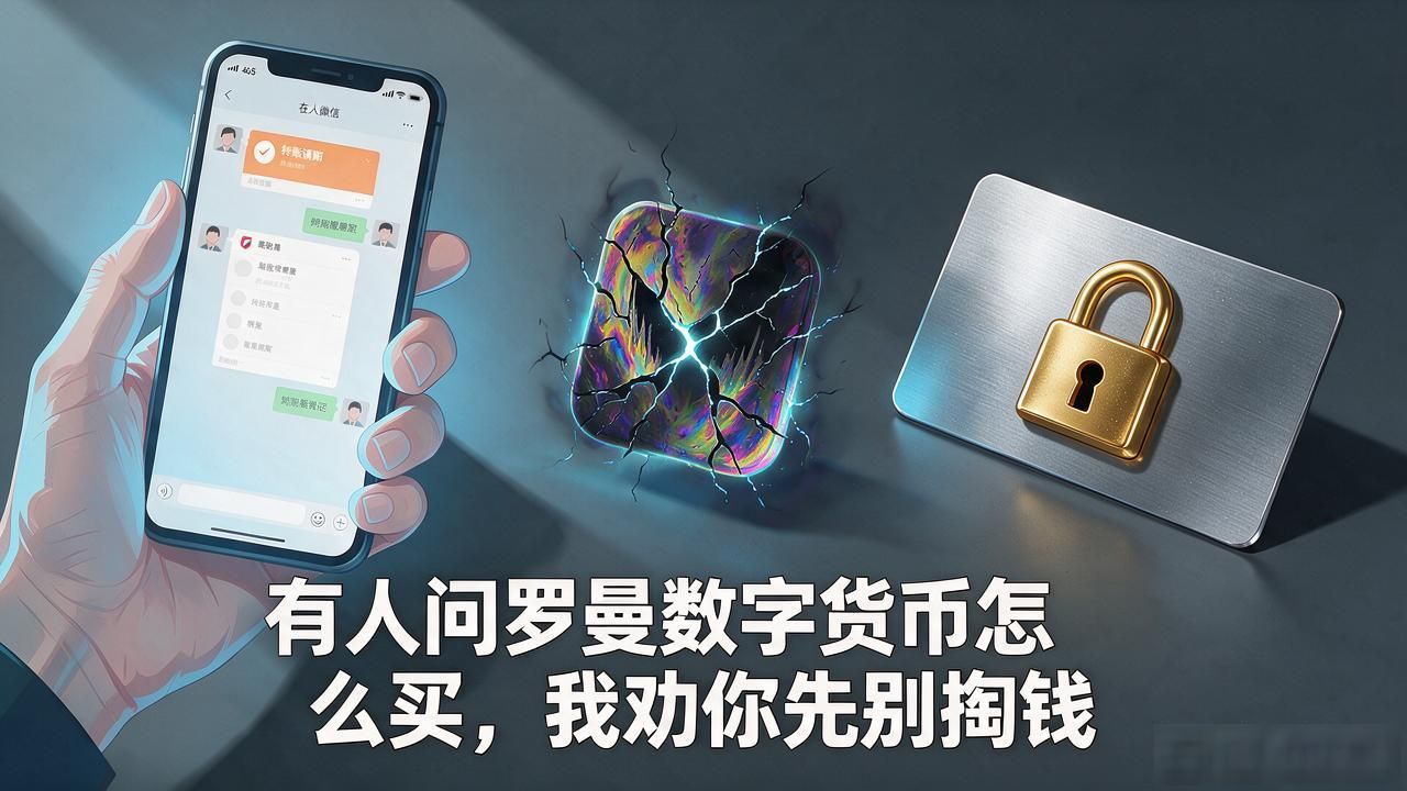 有人问罗曼数字货币怎么买，我劝你先别掏钱