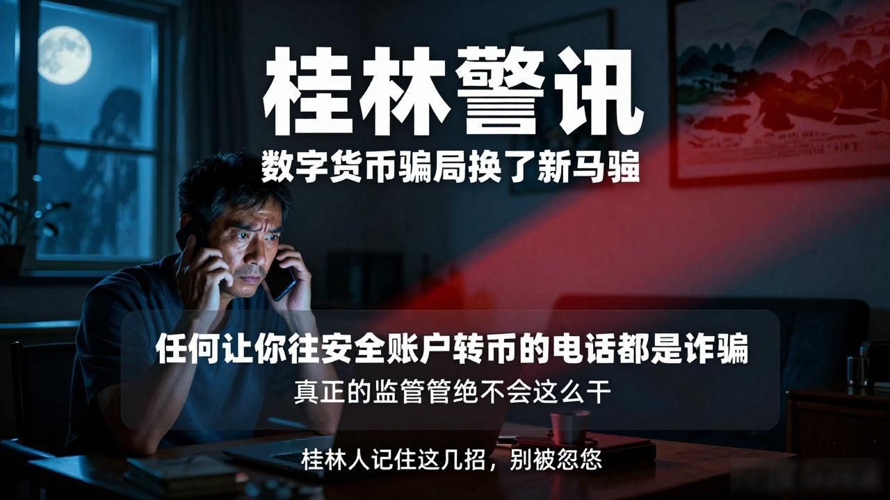 桂林警讯：数字货币骗局换了新马甲，桂林人记住这几招别被忽悠