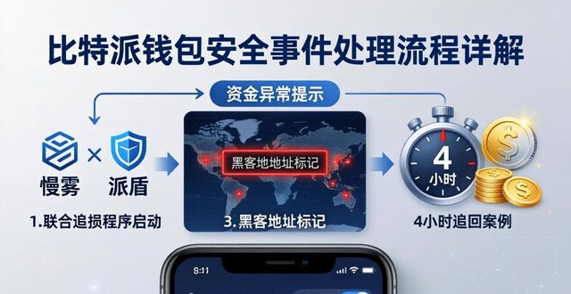 比特派钱包出问题别慌！安全事件处理流程详解