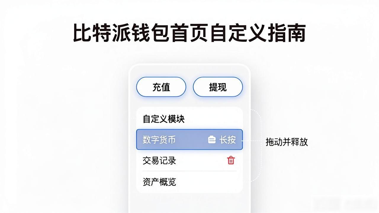比特派钱包首页自定义指南