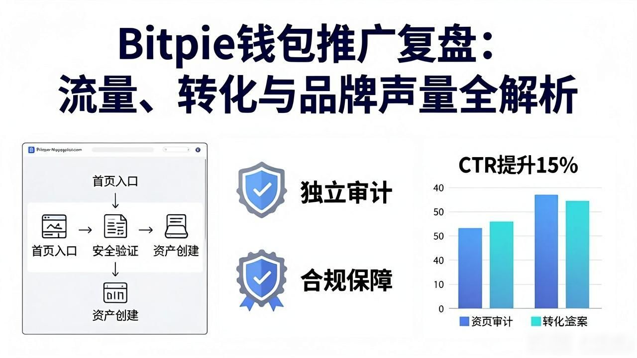 Bitpie钱包推广复盘：流量、转化与品牌声量全解析