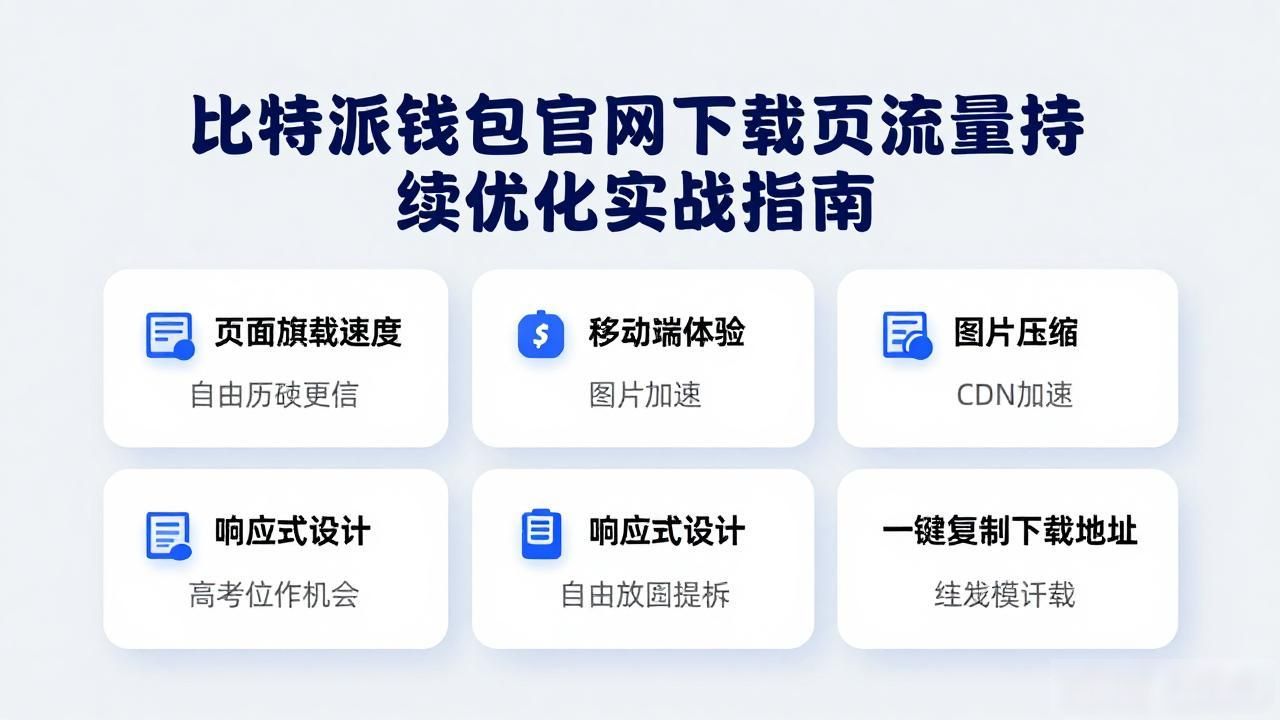 比特派钱包官网下载页流量持续优化实战指南