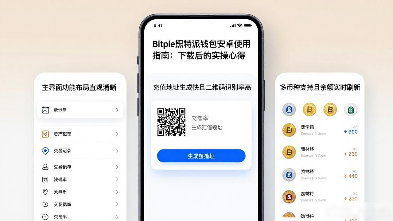 Bitpie比特派钱包安卓使用指南：下载后的实操心得
