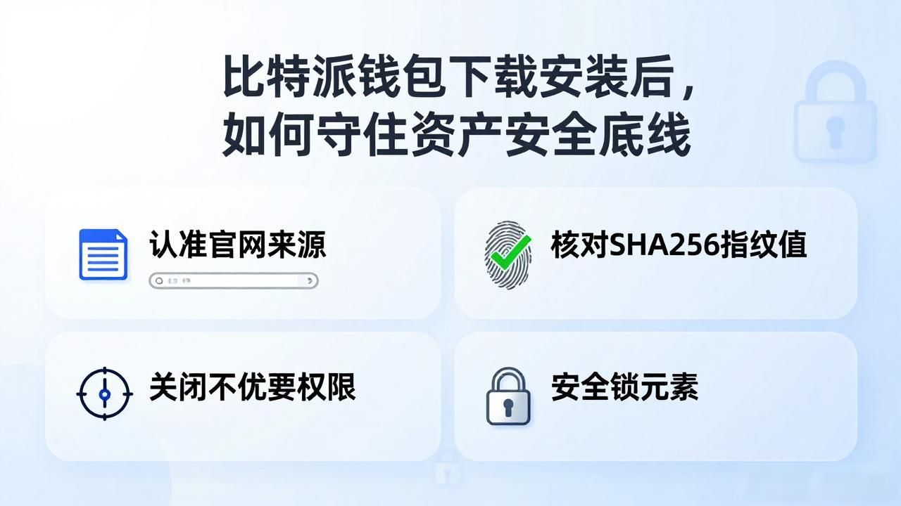 比特派钱包下载安装后，如何守住资产安全底线