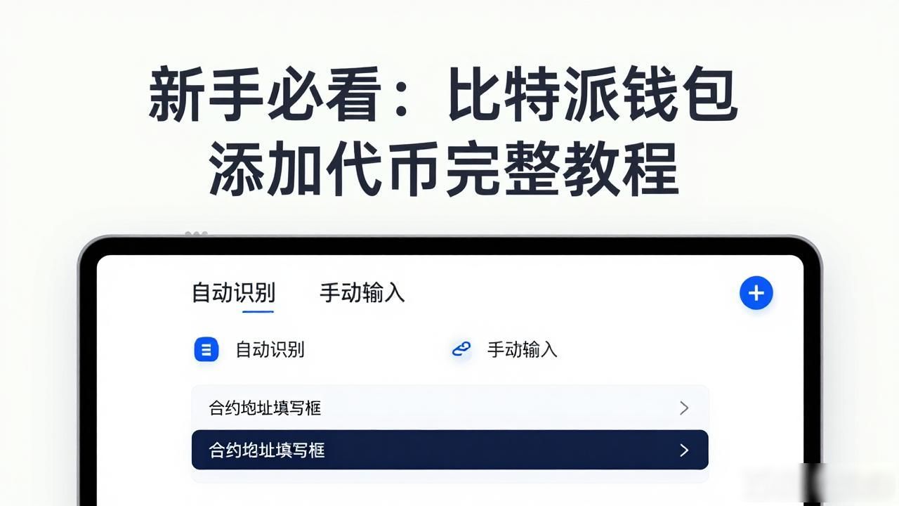 新手必看：比特派钱包添加代币完整教程