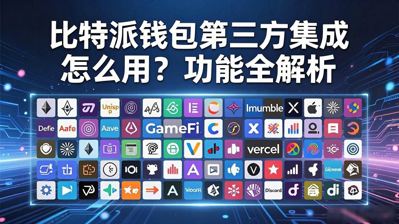 比特派钱包第三方集成怎么用？功能全解析