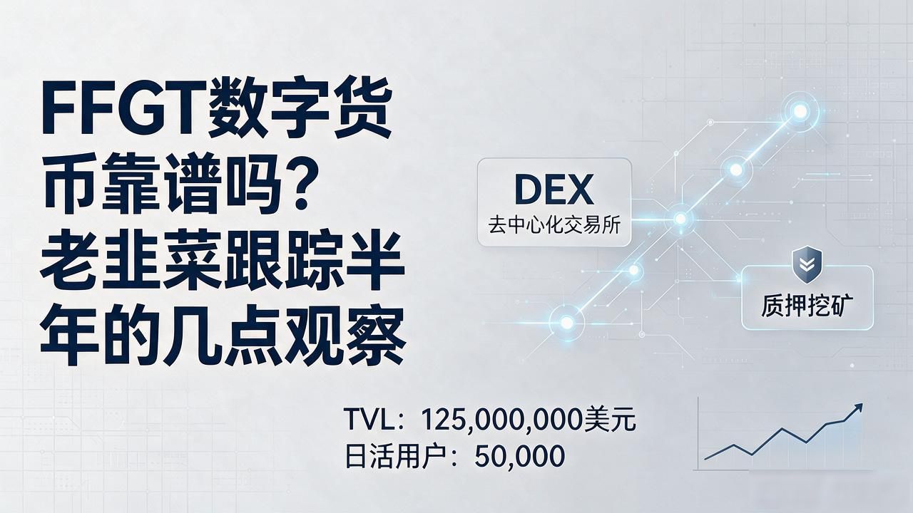 FFGT数字货币靠谱吗？老韭菜跟踪半年的几点观察