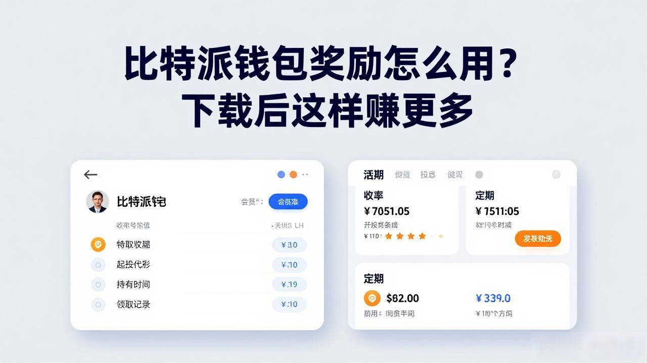 比特派钱包奖励怎么用？下载后这样赚更多