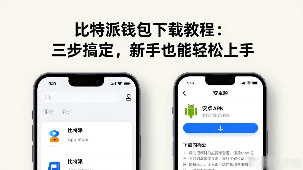 比特派钱包下载教程：三步搞定，新手也能轻松上手