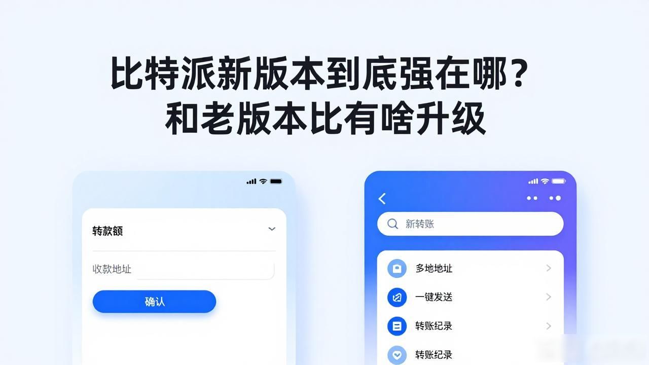 比特派新版本到底强在哪？和老版本比有啥升级