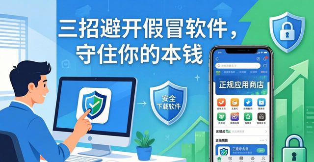 三招避开假冒软件，守住你的本钱