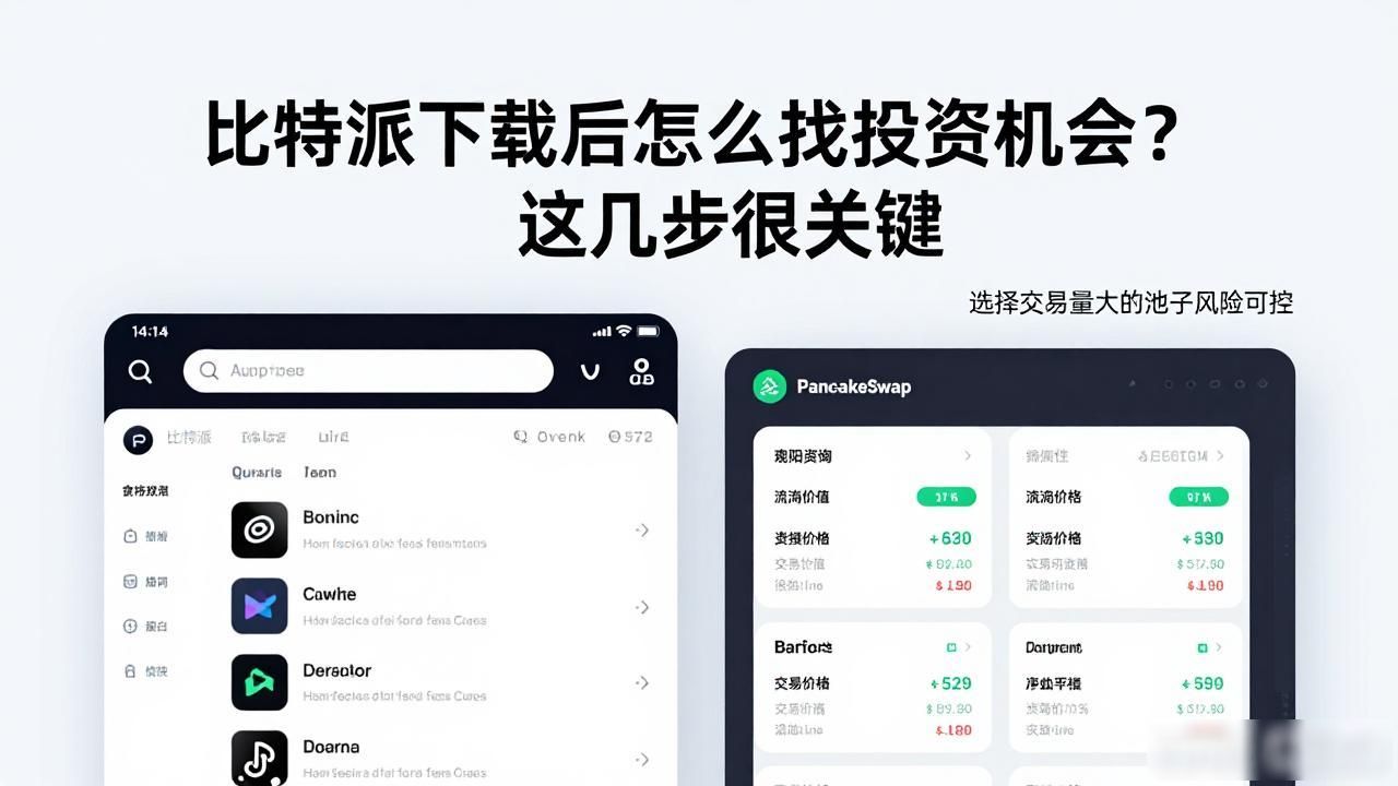 比特派下载后怎么找投资机会？这几步很关键