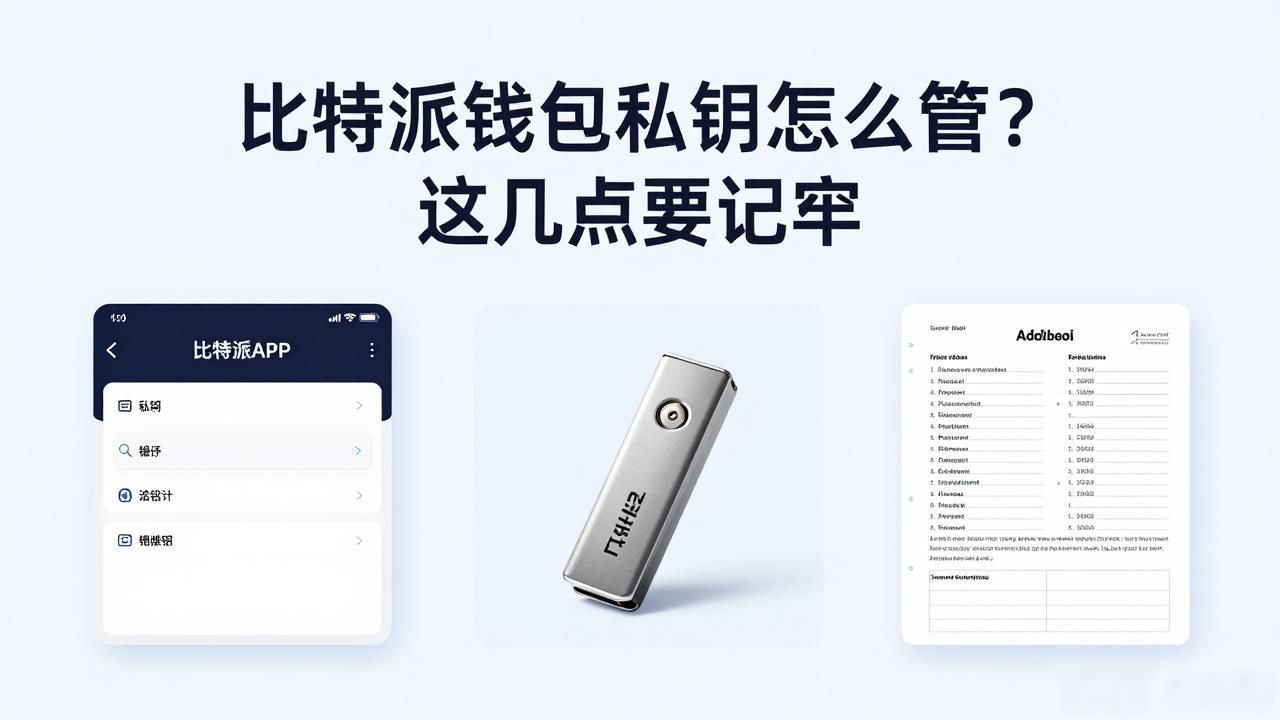 比特派钱包私钥怎么管？这几点要记牢