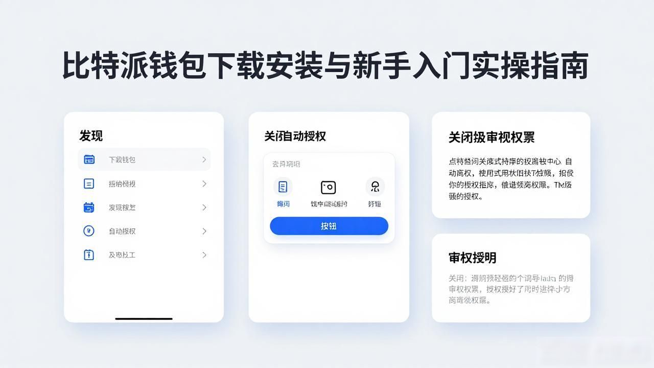 比特派钱包下载安装与新手入门实操指南
