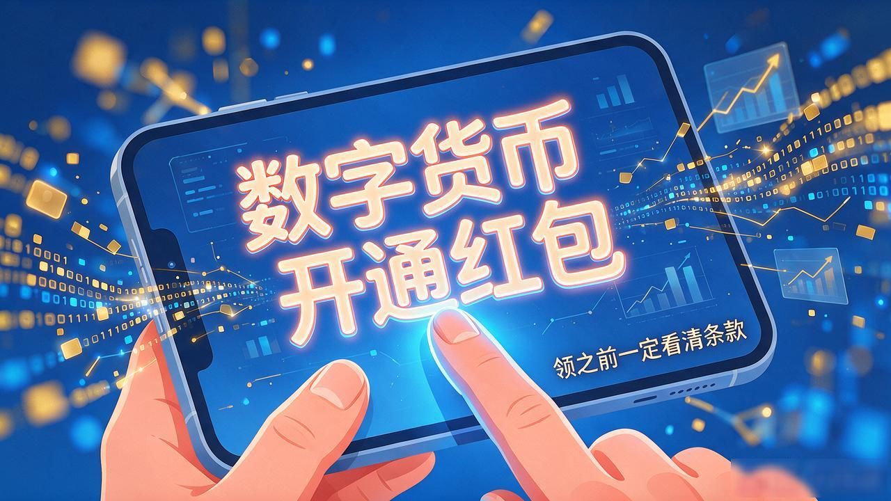 数字货币开通红包，这几家能领到真金白银